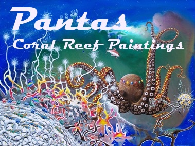 The Fantasy Coral Reef Paintings of Lee James Pantas